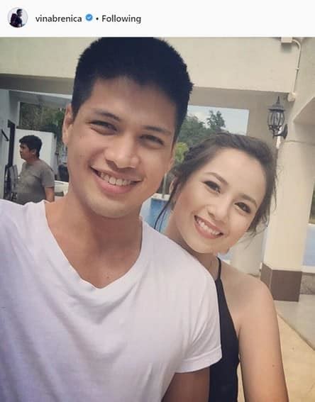 Vin Abrenica with his soon.